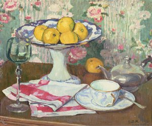 Nature morte avec un plat de fruits, 1905